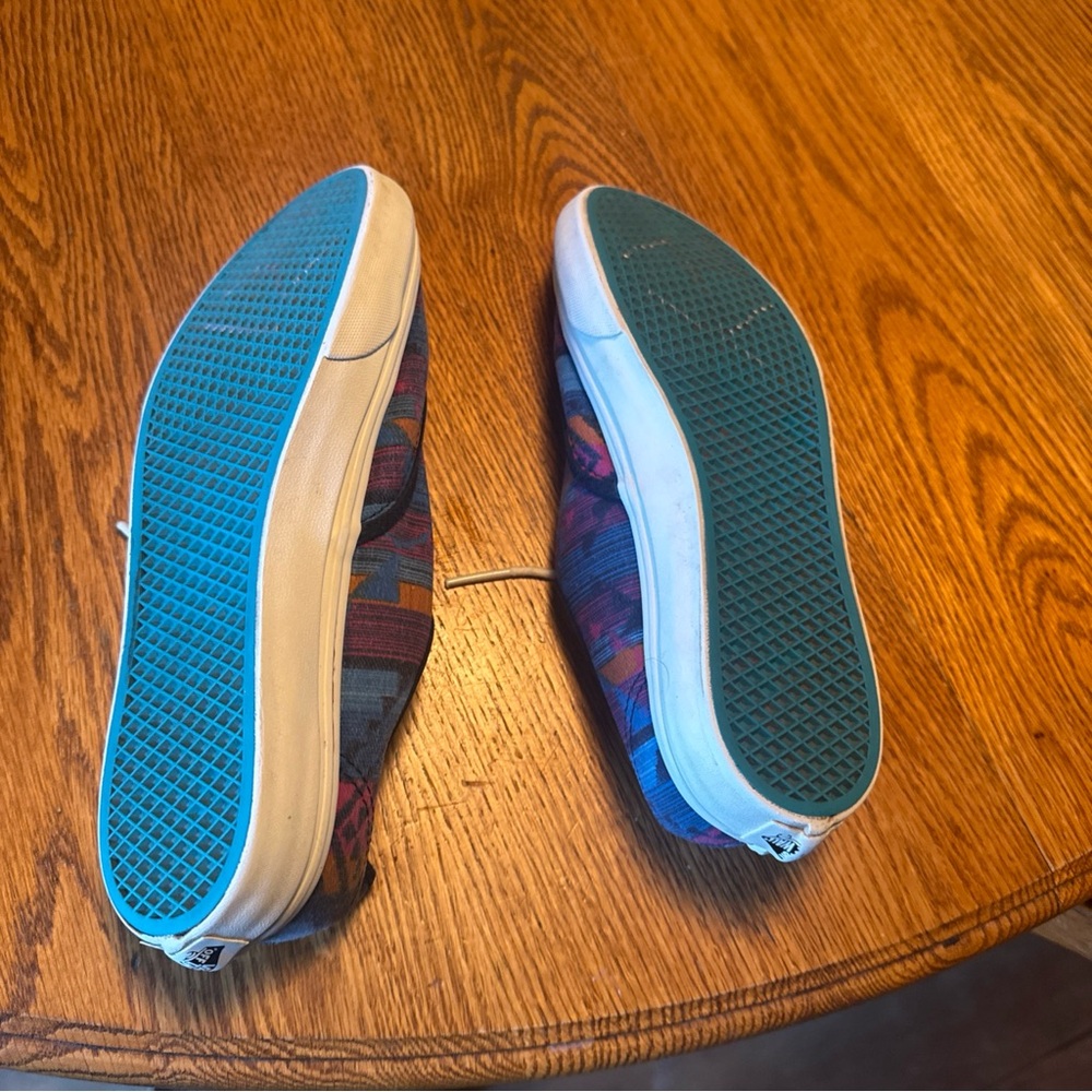 Vans Multicolor Patterned Sneakers - image 7